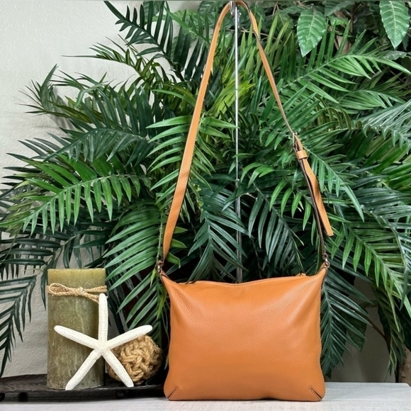 KATE SPADE NWOT Grant Park Starla Leather Camel Brown Crossbody Bag - Picture 5 of 15